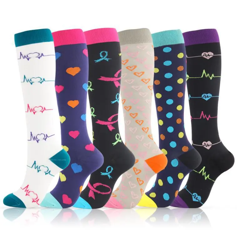 Retail Pattern Combo 2 compression socks sample