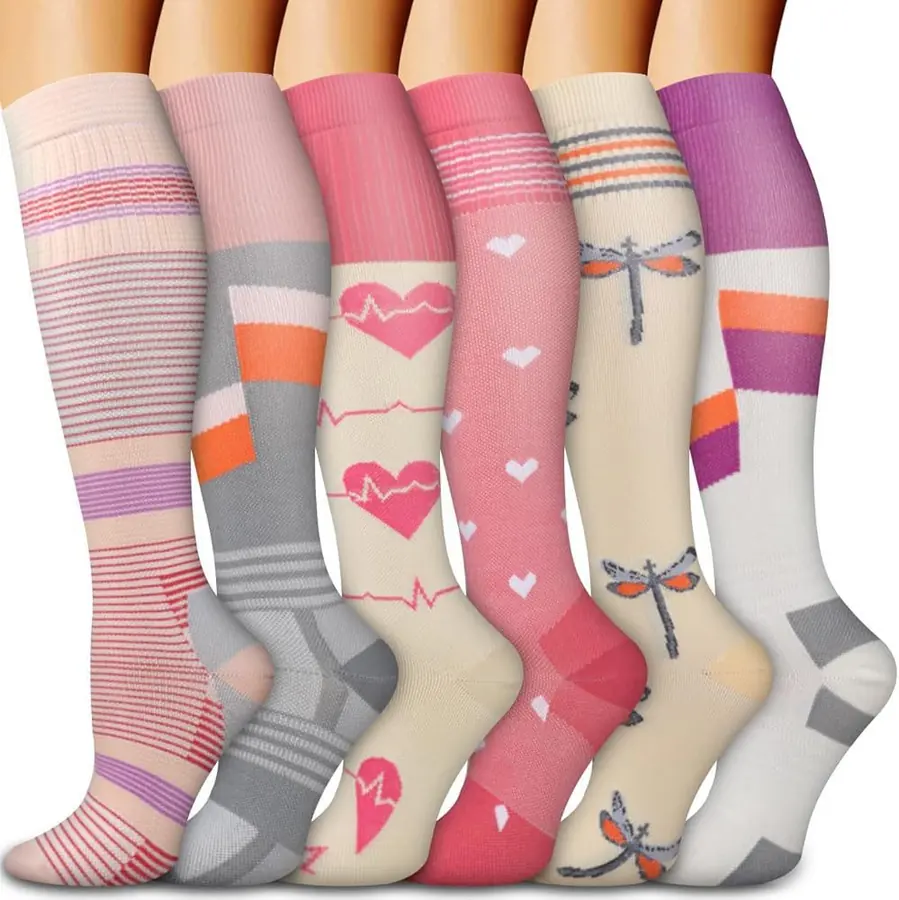 Soft Pattern Compression Socks compression socks sample