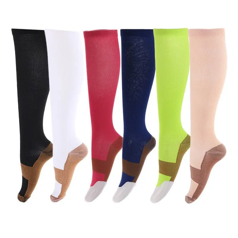 Open Toe Solid Compression Socks compression socks sample